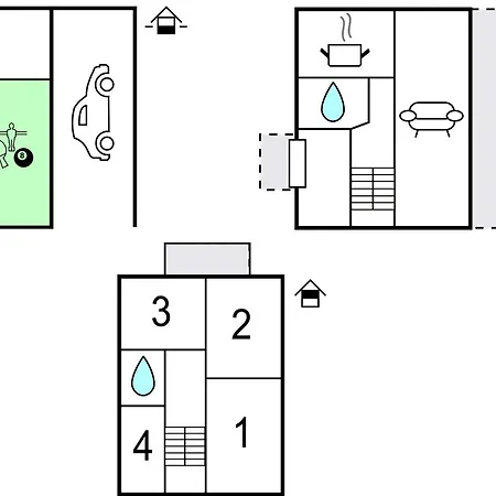 Vakantiehuis 4 Bedroom In Dziemiany *